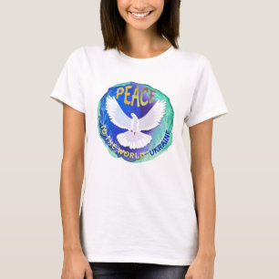 Camiseta Paz al mundo - Ucrania