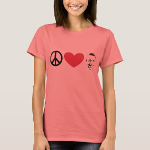 CAMISETA PAZ AMA A OBAMA