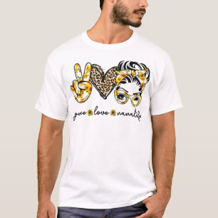 Camiseta Paz Amar Nana Vida Madre Vida
