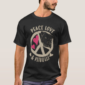 Camiseta Paz Amar Pitbulls Y