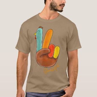 Camiseta Paz Amar Turquía agradeció Rótulo de mano a Turquí