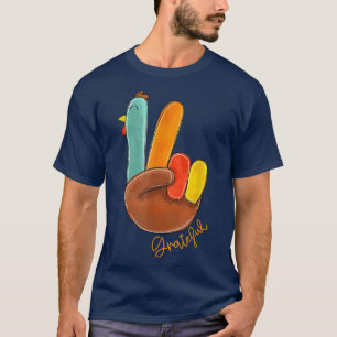 Camiseta Paz Amar Turquía agradeció Rótulo de mano a Turquí