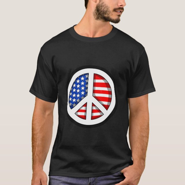 Camiseta Paz Americana (Anverso)