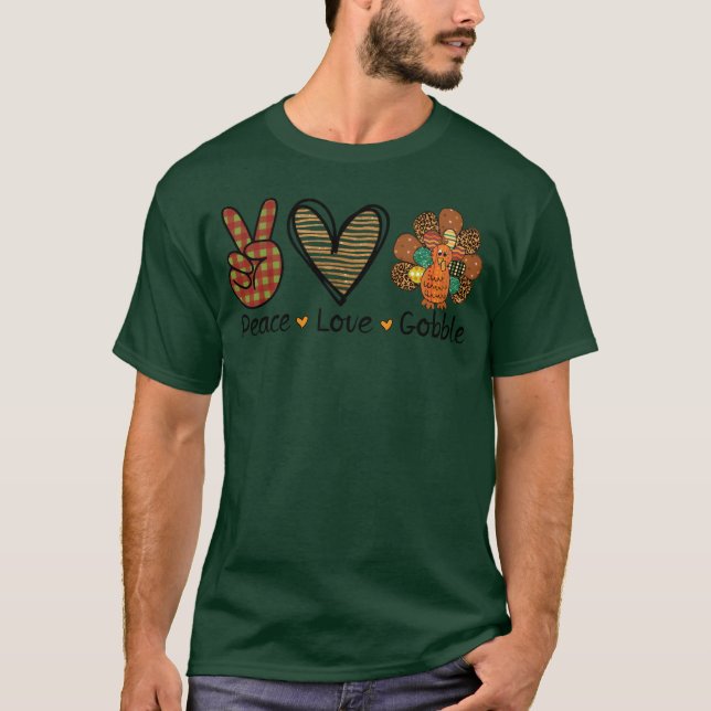 Camiseta Paz Amor amigo (Anverso)