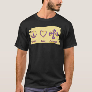 Camiseta Paz - Amor - Calontir