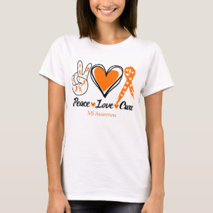 Camiseta Paz Amor Cure MS Conciencia