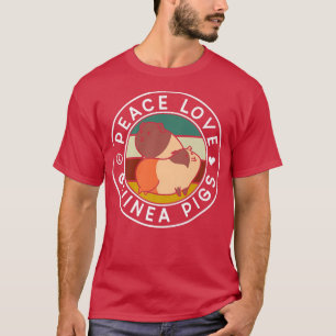 Camiseta Paz Amor Guinea Ganadería Ganado por Guinea Mascot