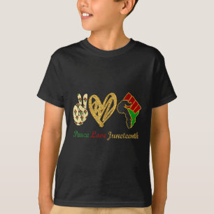 Camiseta Paz Amor Junetdecio Orgullo Negro Libertad Indepen
