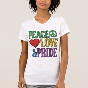Camiseta Paz Amor Orgullo Grabado Vintage Diseño Vectorial_