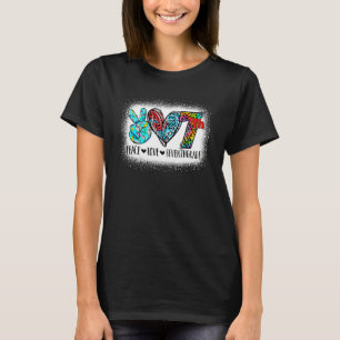 Camiseta Paz Amor Séptimo Grado De vuelta al cole Equipo 7m