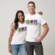 Camiseta Paz Amor Terapia Física Hombres (Unisex)