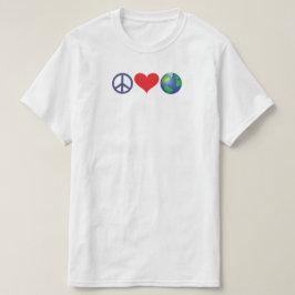 Camiseta Paz Amor Tierra
