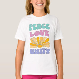 Camiseta Paz Amor Unidad