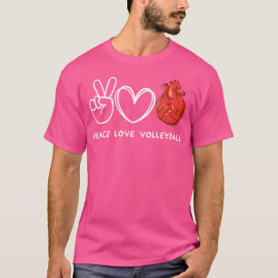 Camiseta Paz Amor Voleibol