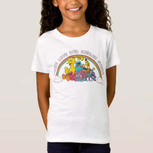 Camiseta Paz, Amor y Barrio Sésamo
