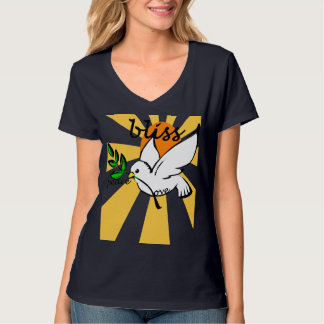 Camiseta Paz, amor y BlissT-Camisetas, mangas largas, etc