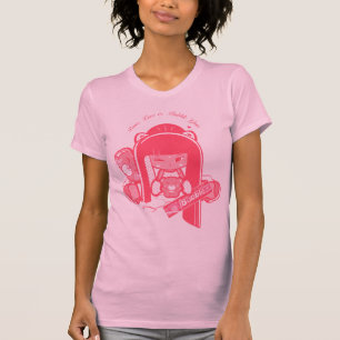 Camiseta Paz, amor y Bubblegum de "Shokio"