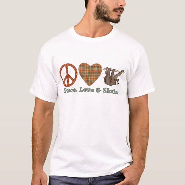 Camiseta Paz, amor y consignas (Anverso)