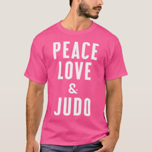 Camiseta Paz Amor Y Judo