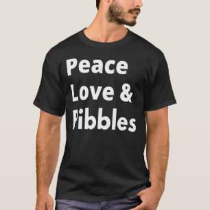 Camiseta Paz Amor Y Pibbles Mamá Pitbull