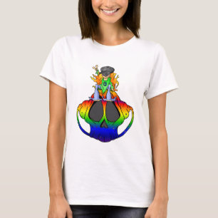 Camiseta Paz, amor y roca y rollo