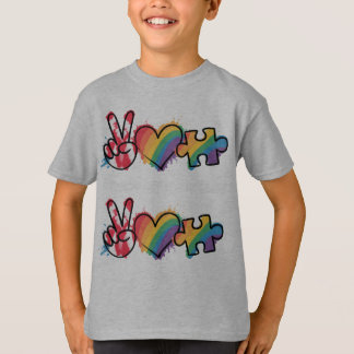 Camiseta Paz.Amory.Autismo