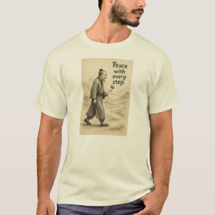 Camiseta Paz con cada paso -