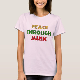 Camiseta Paz con música