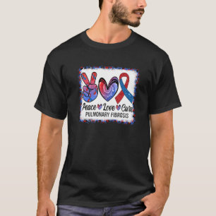 Camiseta Paz Cure Fibrosis Pulmonar Conciencia Warri