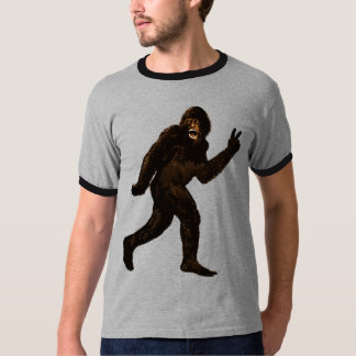 Camiseta Paz de Bigfoot Sasquatch