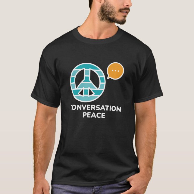 Camiseta Paz de conversación (Anverso)