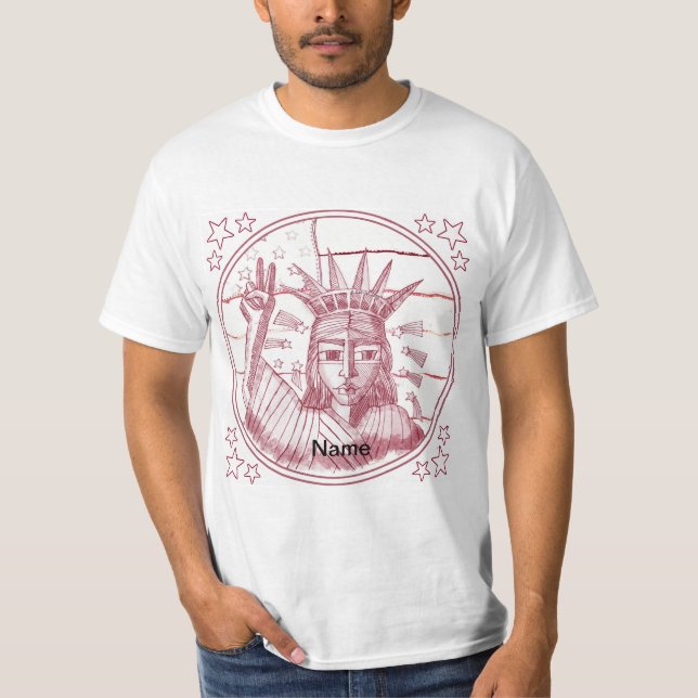 Camiseta Paz de la Libertad (Anverso)