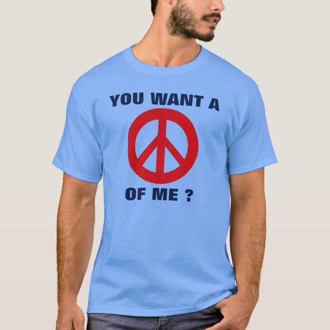 Camiseta Paz de mí (Anverso)