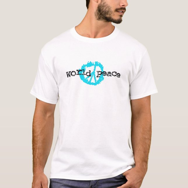 Camiseta Paz de mundo (Anverso)