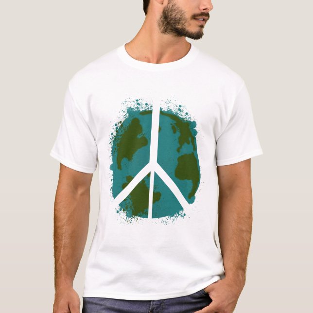 Camiseta Paz de mundo (Anverso)