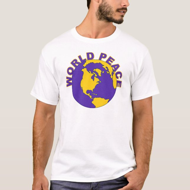 CAMISETA PAZ DE MUNDO (Anverso)