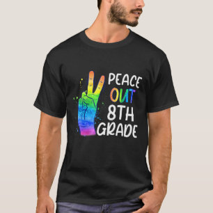 Camiseta Paz De Octavo Grado El Primer Día De La Escuela