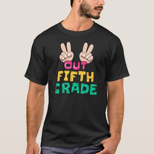 Camiseta Paz de quinto grado (Anverso)