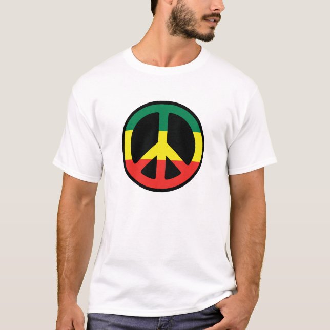 Camiseta Paz de Rasta (Anverso)