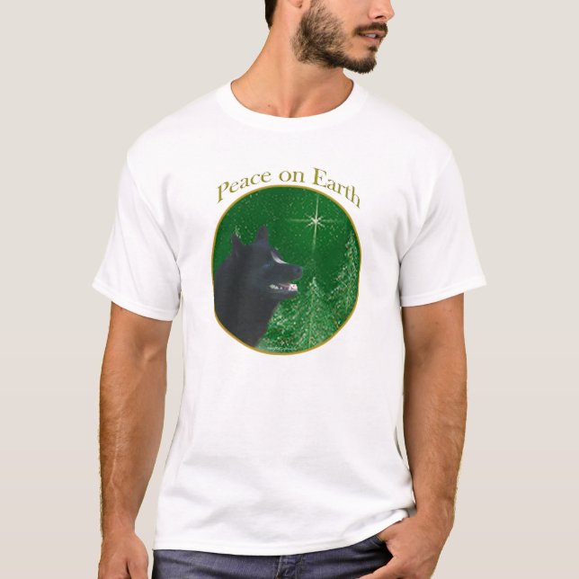 Camiseta Paz de Schipperke (Anverso)