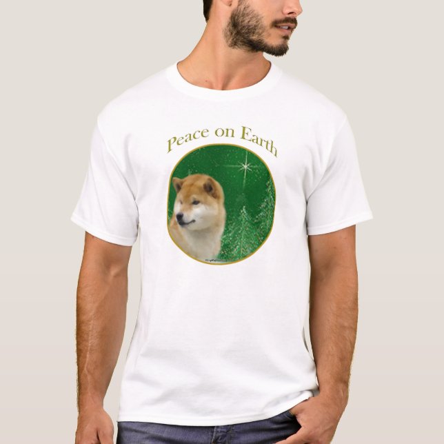 Camiseta Paz de Shiba Inu (Anverso)