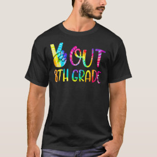 Camiseta Paz De Tye De Octavo Grado Feliz Último Día De Sch