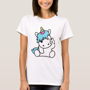 Camiseta Paz de Unicornio