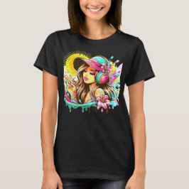 Camiseta Paz de verano - Colección de tinta
