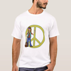Camiseta Paz del Hippie