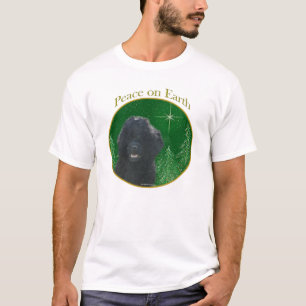 Camiseta Paz del perro de agua portugués