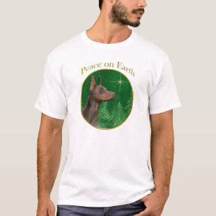 Camiseta Paz del Pinscher del Doberman