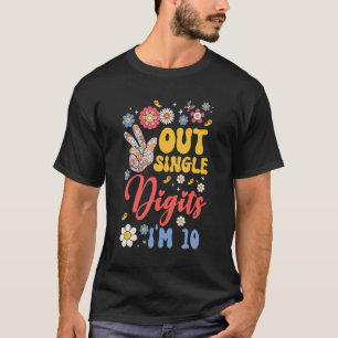 Camiseta Paz, digitos únicos, soy 10 Nacimientos de Flor