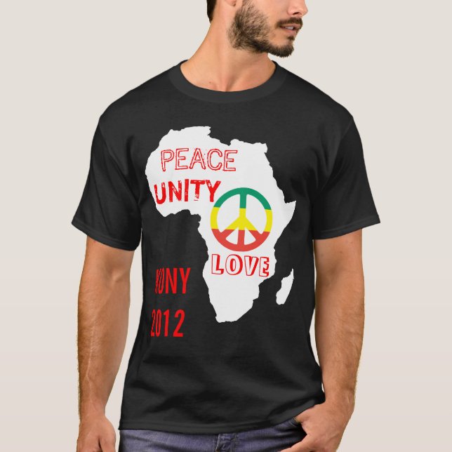 Camiseta Paz en África (Anverso)