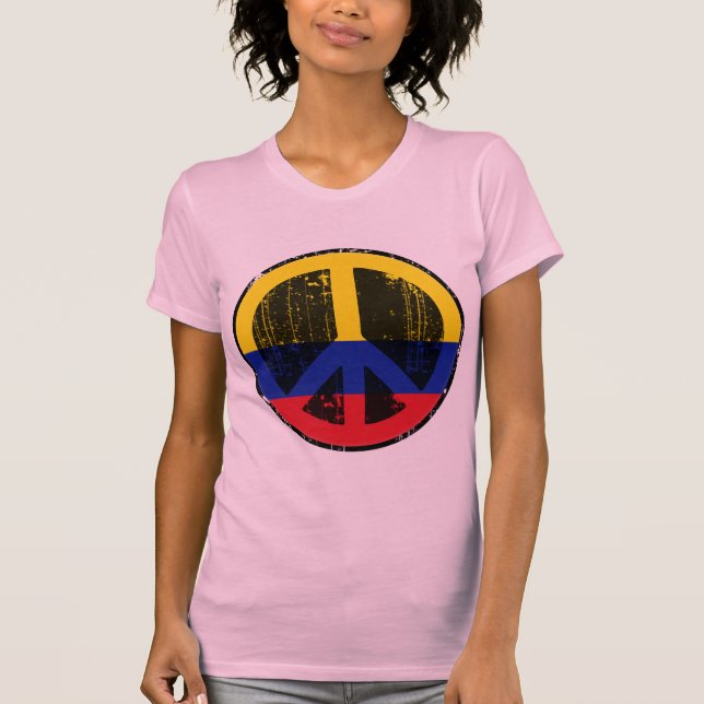 Camiseta Paz en Colombia (Anverso)